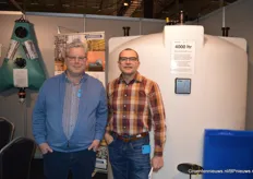 Installateur en importeur samen sterk: Harold Mentink (Emsbroek) en Jan Pleunis (Chemtanks)
